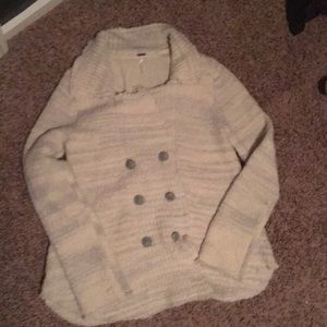 Free people sweater jacket